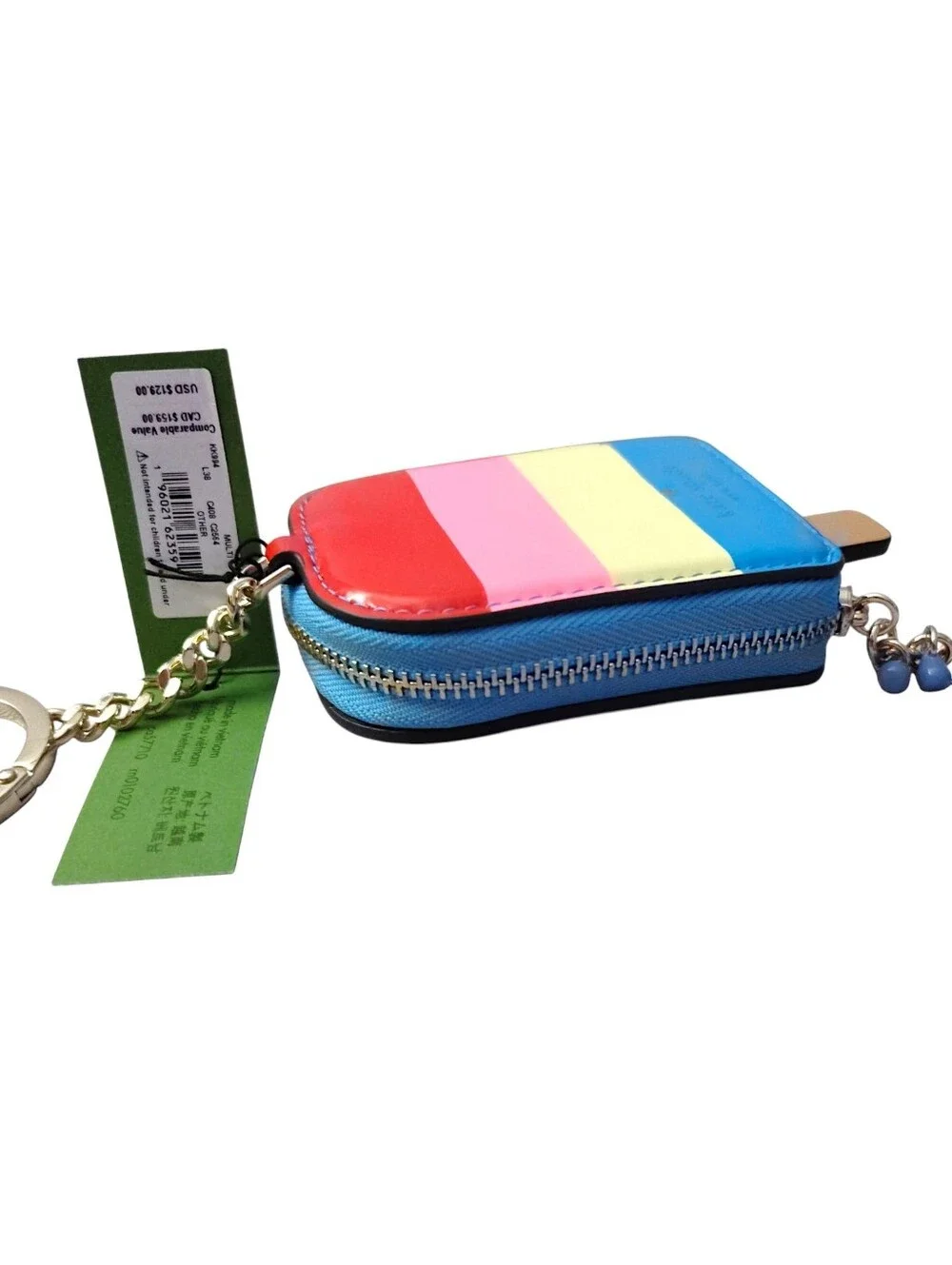 Kate Spade Popsicle Coin Purse Keychain